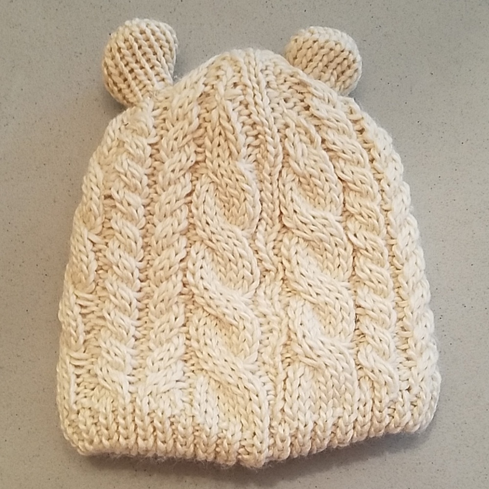 Baby/Toddler Hat with Bear Ears